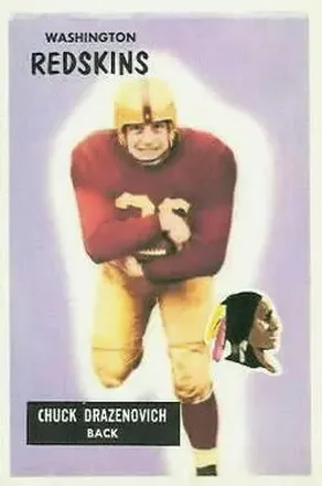 1955 Bowman #80 Chuck Drazenovich