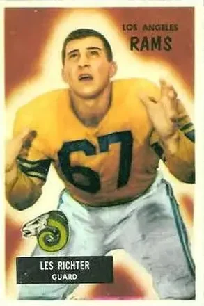1955 Bowman #82 Les Richter