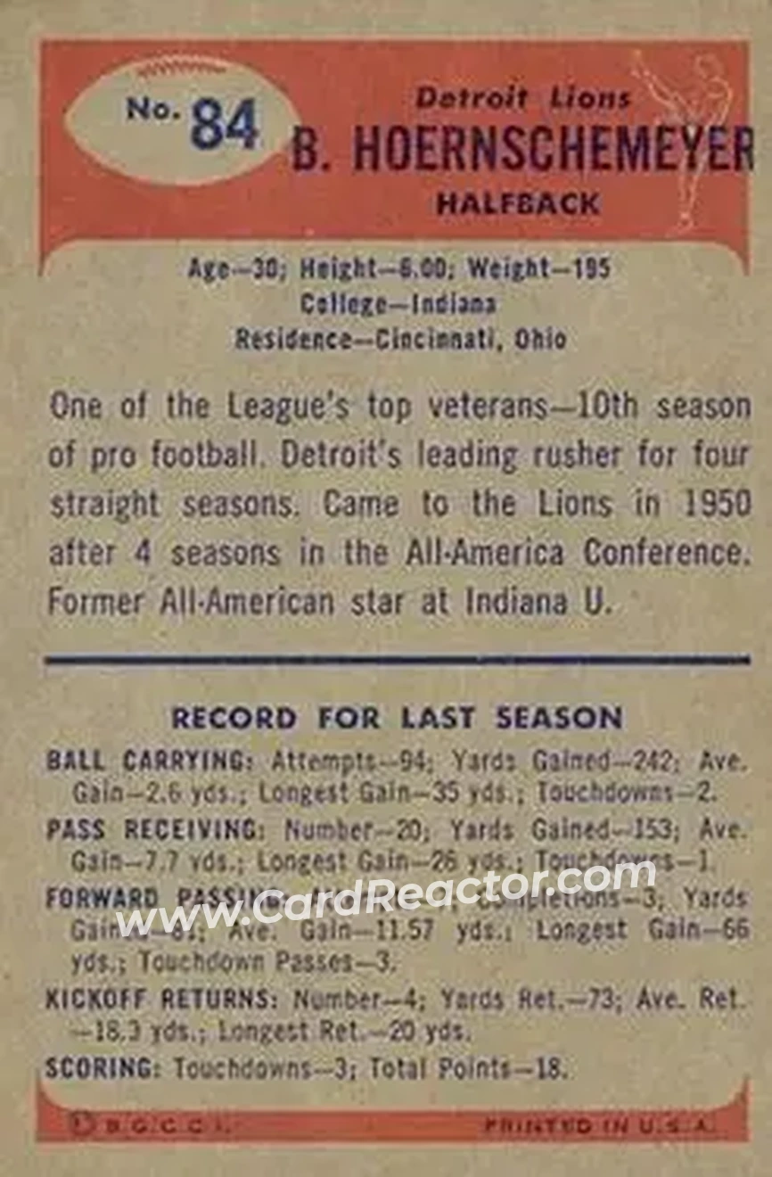 Back of Robert Hoernschemeyer