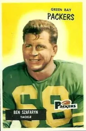 1955 Bowman #86 Len Szafaryn