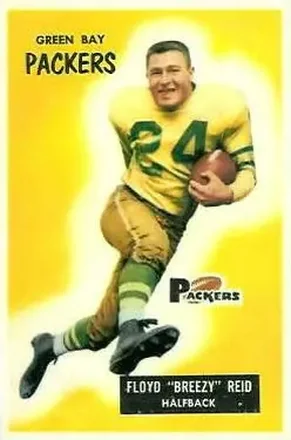 1955 Bowman #95 Floyd "Breezy" Reid