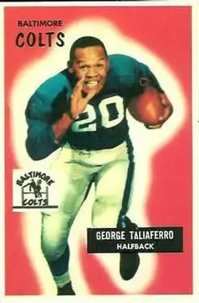 1955 Bowman #97 George Taliaferro