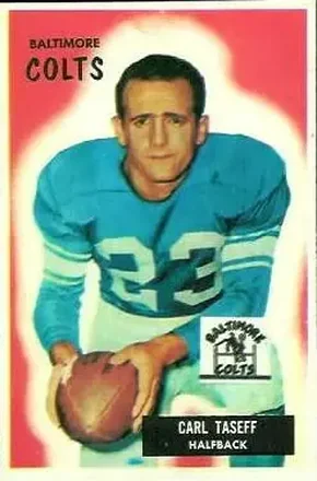 1955 Bowman #103 Carl Taseff