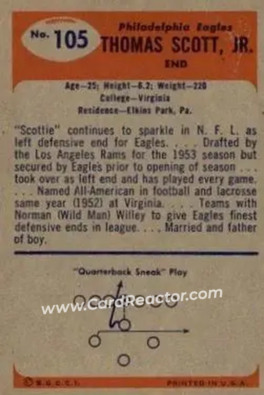 Back of Tom Scott