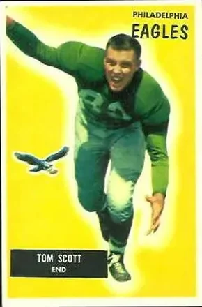 1955 Bowman #105 Tom Scott