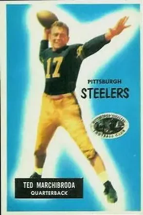 1955 Bowman #106 Ted Marchibroda