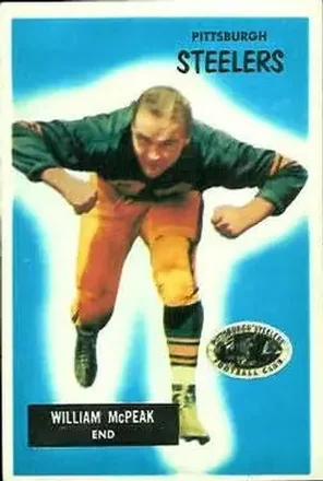 1955 Bowman #116 Bill McPeak