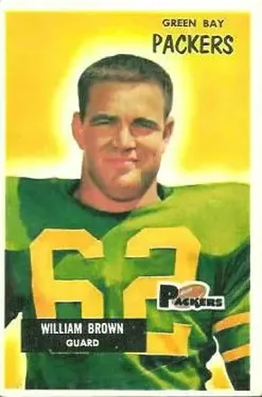 1955 Bowman #117 William Brown