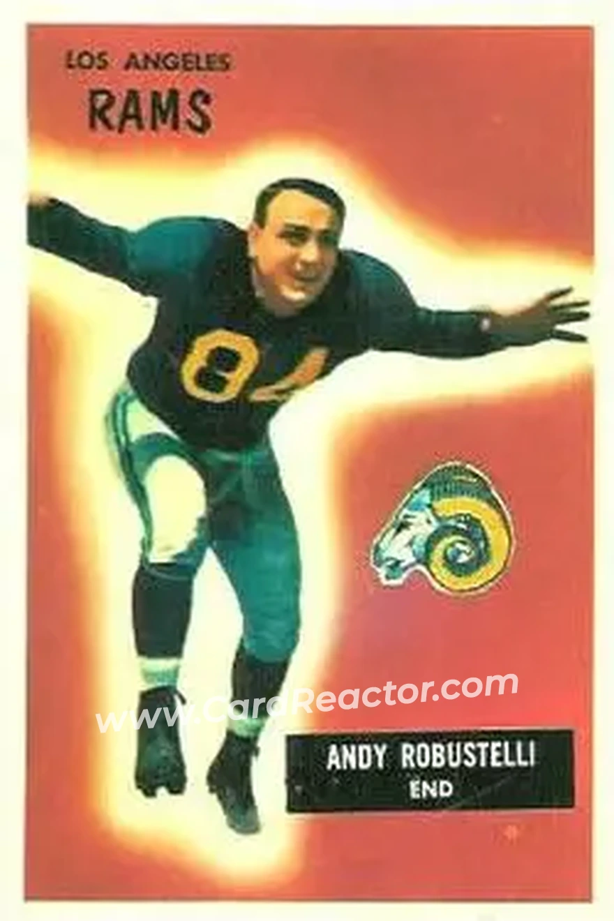 Front of Andy Robustelli