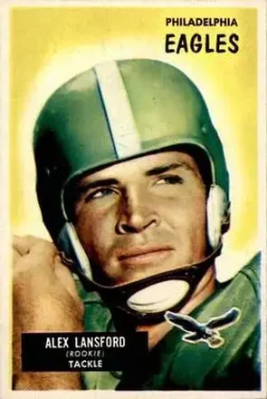 1955 Bowman #126 Buck Lansford
