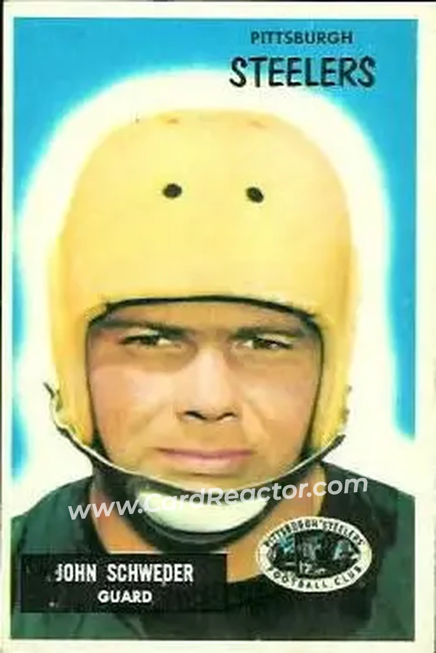 1955 Bowman #130 John Schweder