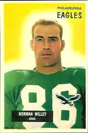 1955 Bowman #138 Norm Willey