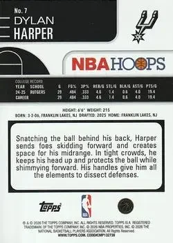 Back of Dylan Harper