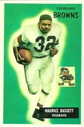 1955 Bowman #156 Maurice Bassett