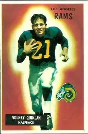 1955 Bowman #157 Volney Quinlan