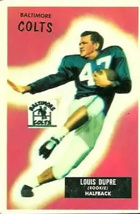 1955 Bowman #160 L.G. Dupre