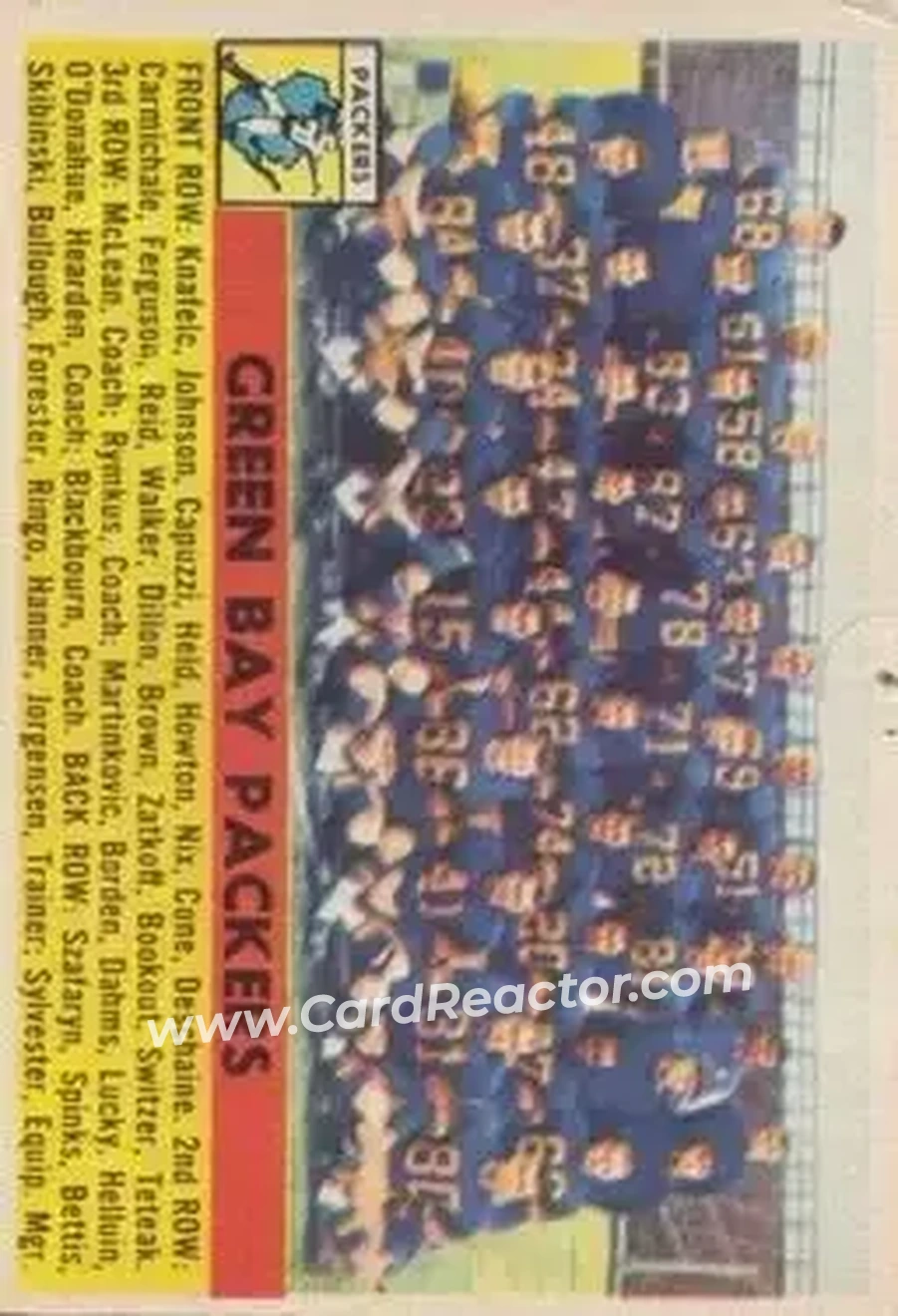 Front of Card #7