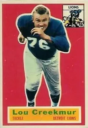 1956 Topps #8 Lou Creekmur