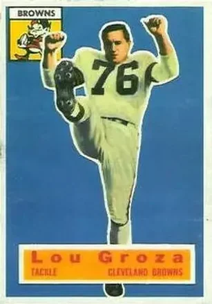 1956 Topps #9 Lou Groza