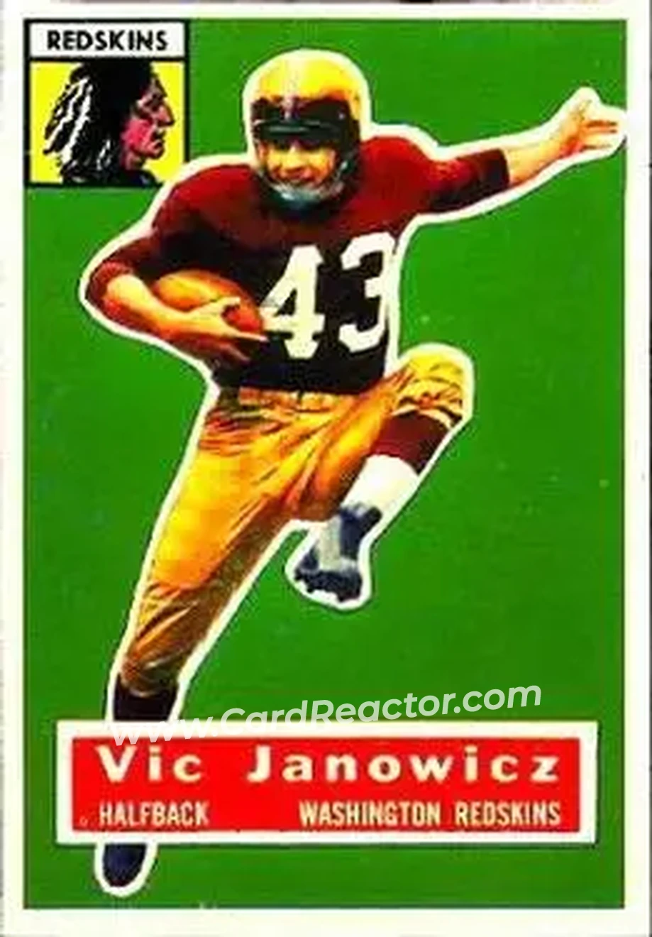 Front of Vic Janowicz
