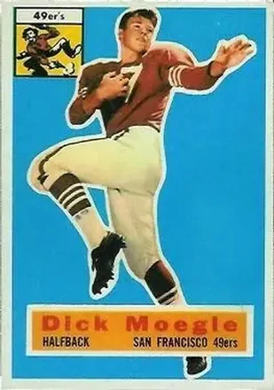 1956 Topps #14 Dick Moegle