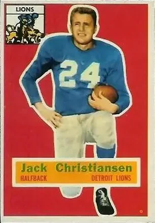 1956 Topps #20 Jack Christiansen