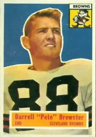1956 Topps #21 Pete Brewster