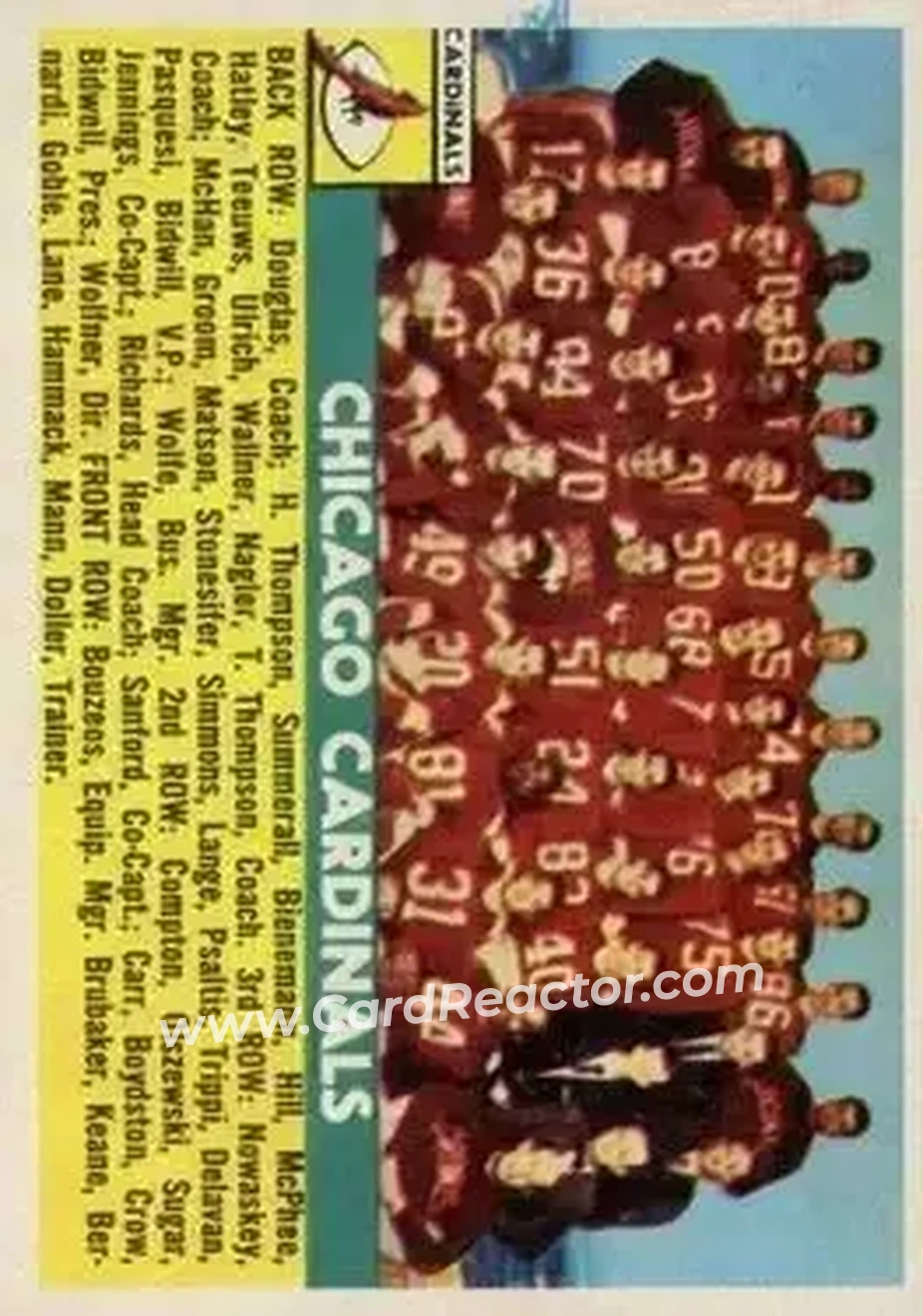 Front of Card #22