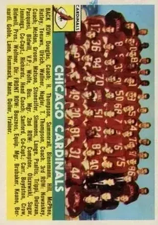 1956 Topps #22 Card #22