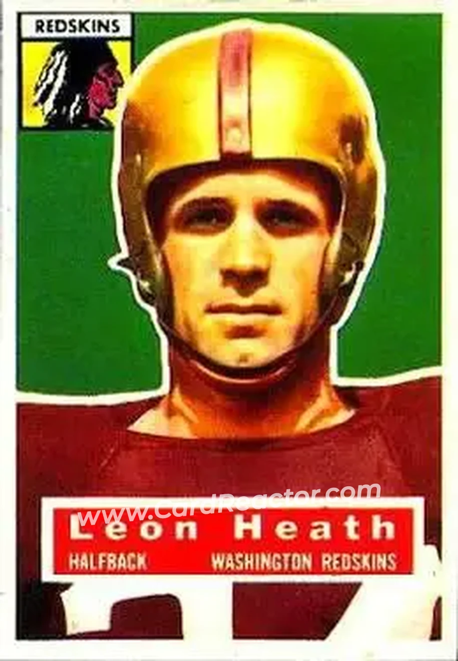 Front of Leon Heath