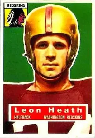 1956 Topps #25 Leon Heath