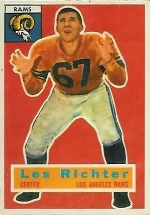 1956 Topps #30 Les Richter