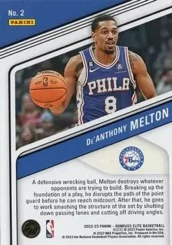 Back of De'Anthony Melton