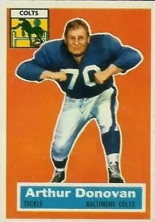 1956 Topps #36 Art Donovan