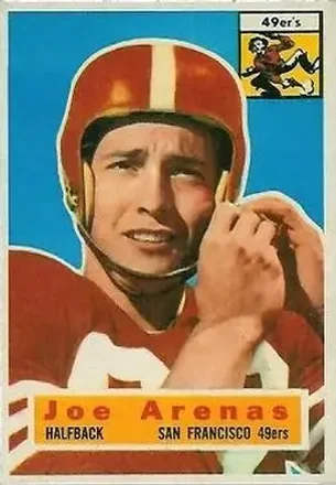 1956 Topps #38 Joe Arenas