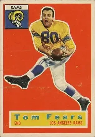 1956 Topps #42 Tom Fears