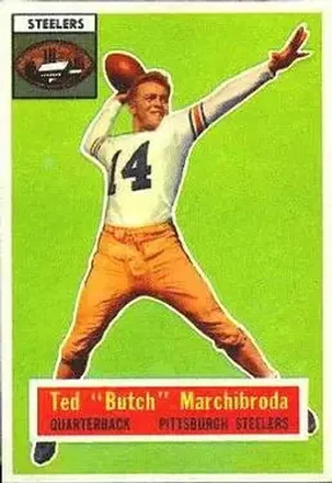 1956 Topps #51 Ted Marchibroda