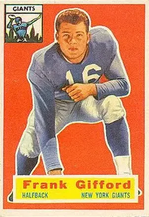 1956 Topps #53 Frank Gifford