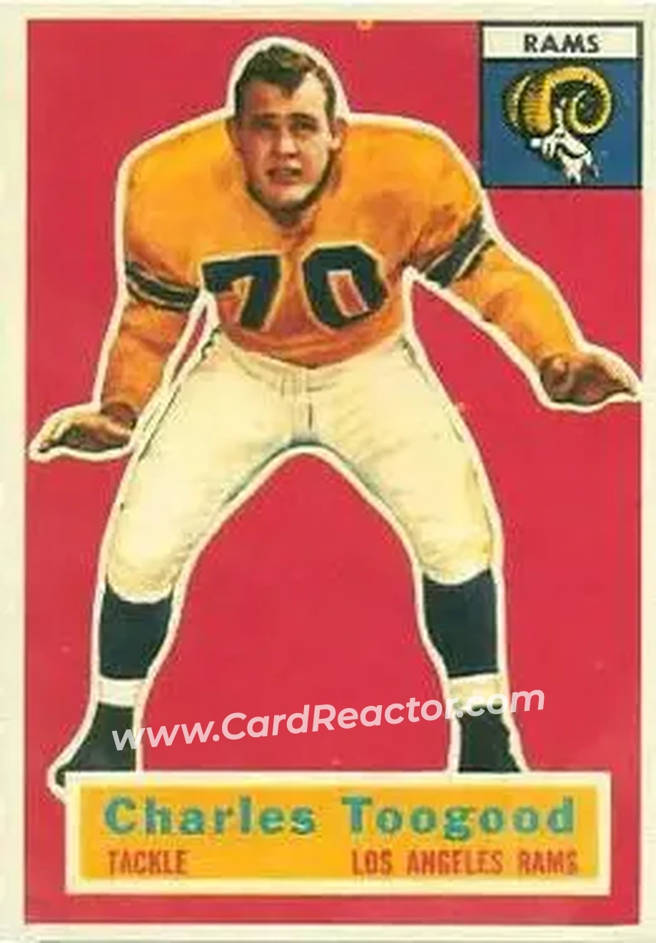 Front of Charles Toogood