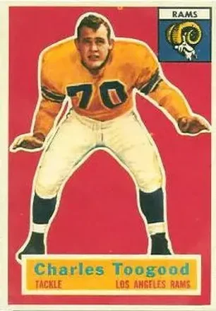 1956 Topps #54 Charles Toogood