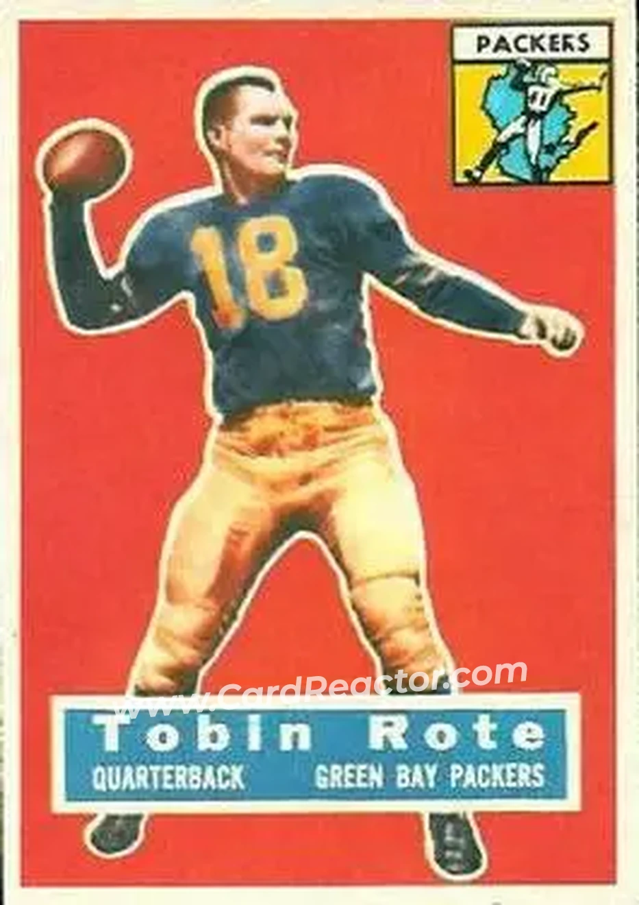 Front of Tobin Rote