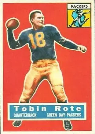 1956 Topps #55 Tobin Rote