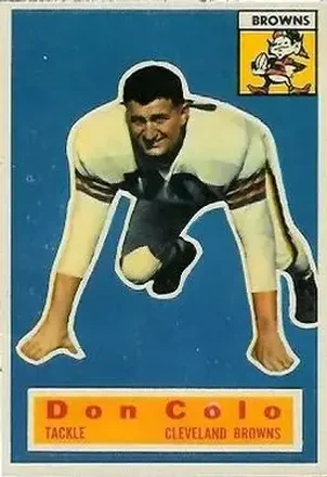 1956 Topps #57 Don Colo