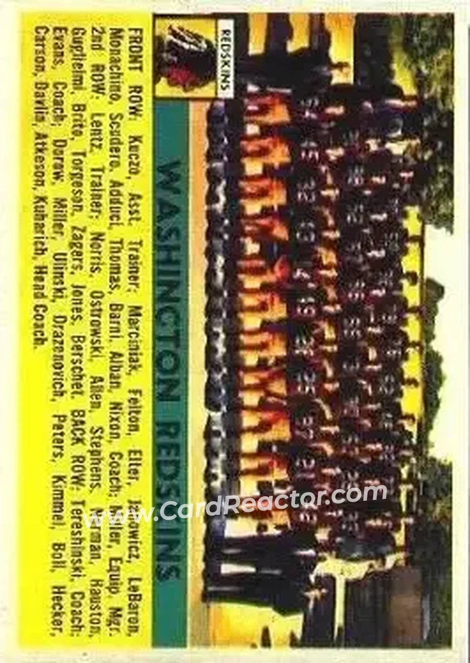 Front of Card #61