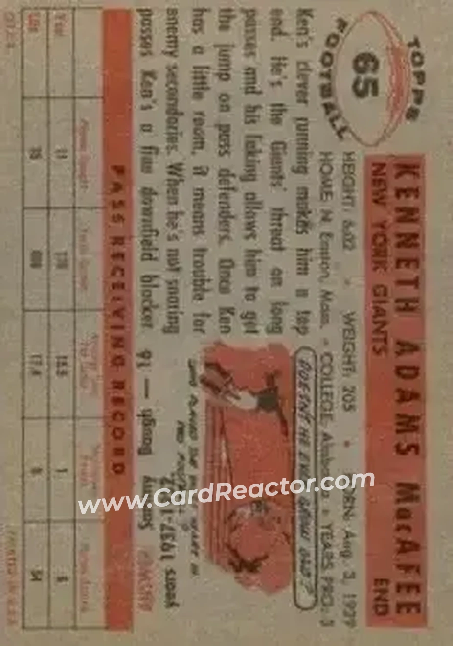 Back of Ken MacAfee