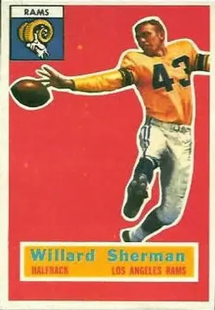 1956 Topps #66 Bill Sherman