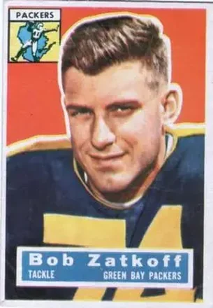 1956 Topps #67 Roger Zatkoff
