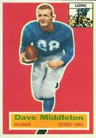 1956 Topps #68 Dave Middleton