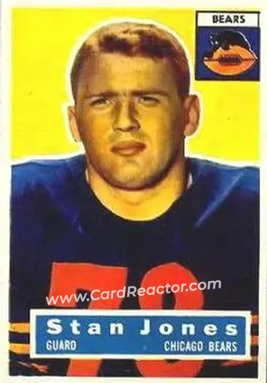 Front of Stan Jones