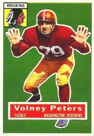 1956 Topps #73 Volney Peters